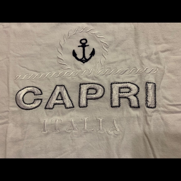 Zanzibar Nautical Capri Italy Tee 6 - Picture 4 of 4